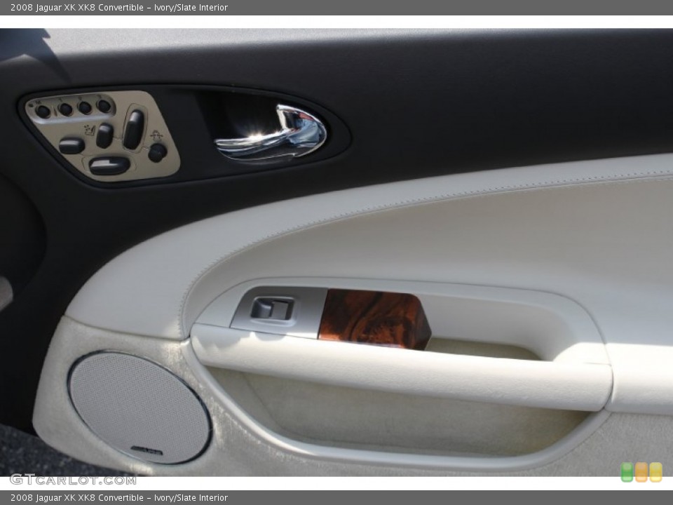Ivory/Slate Interior Door Panel for the 2008 Jaguar XK XK8 Convertible #50296347