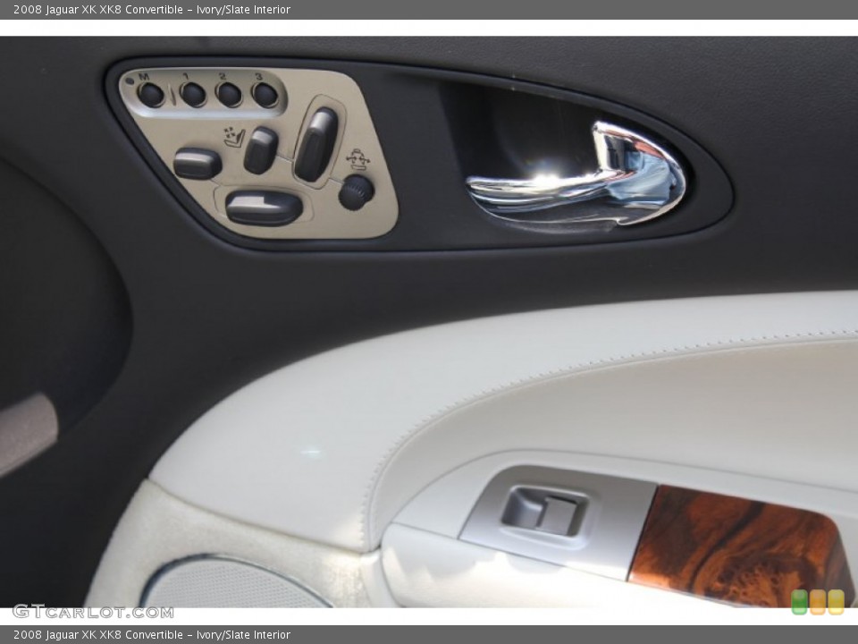 Ivory/Slate Interior Controls for the 2008 Jaguar XK XK8 Convertible #50296356