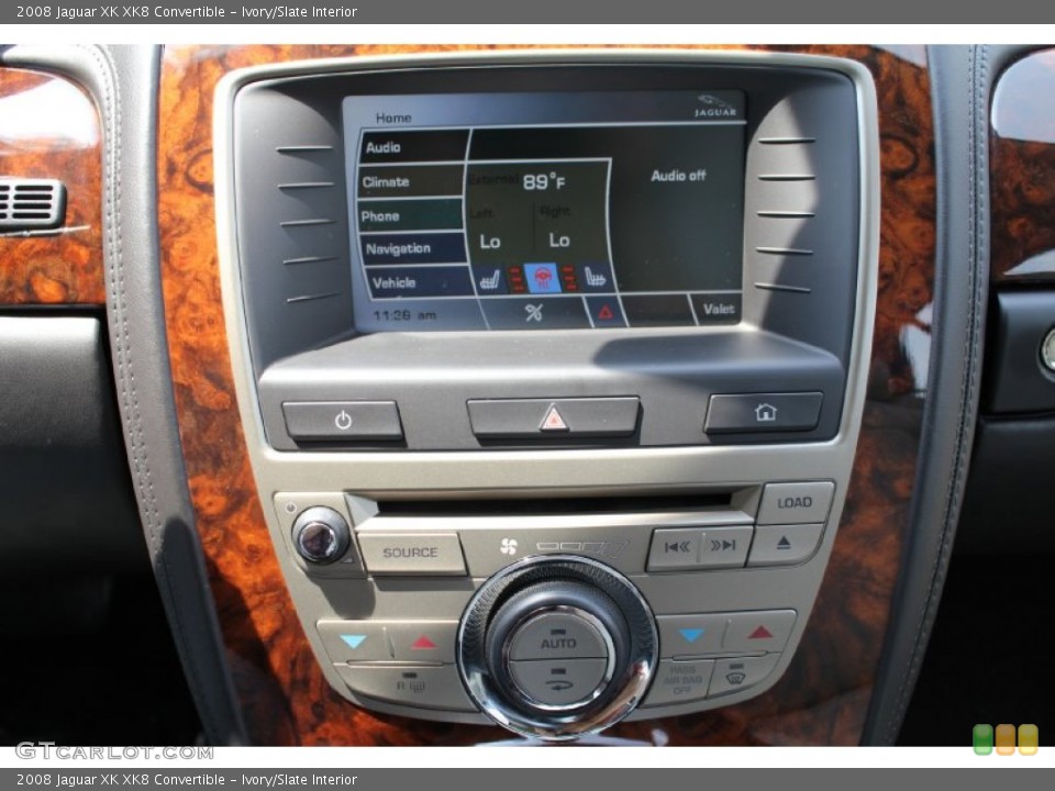 Ivory/Slate Interior Controls for the 2008 Jaguar XK XK8 Convertible #50296431