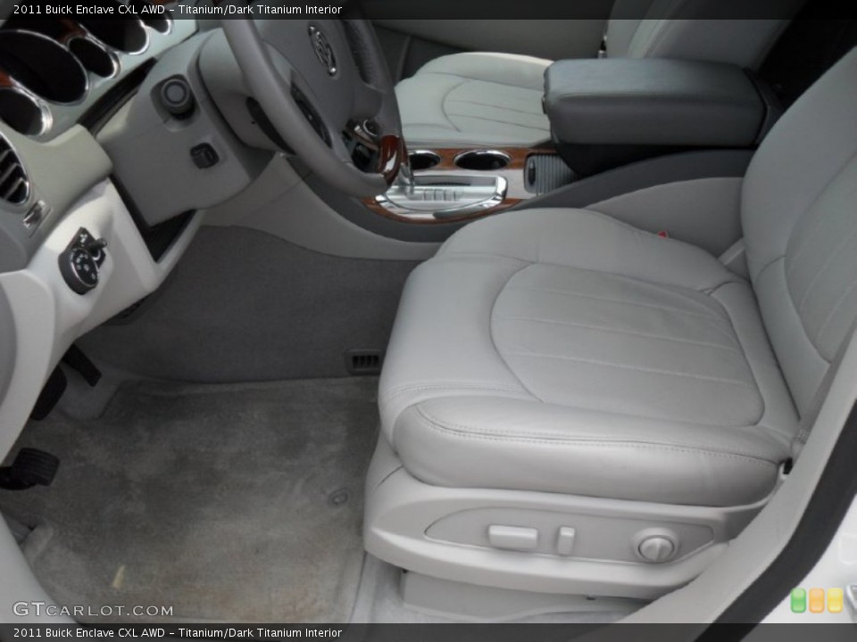 Titanium/Dark Titanium Interior Photo for the 2011 Buick Enclave CXL AWD #50296641