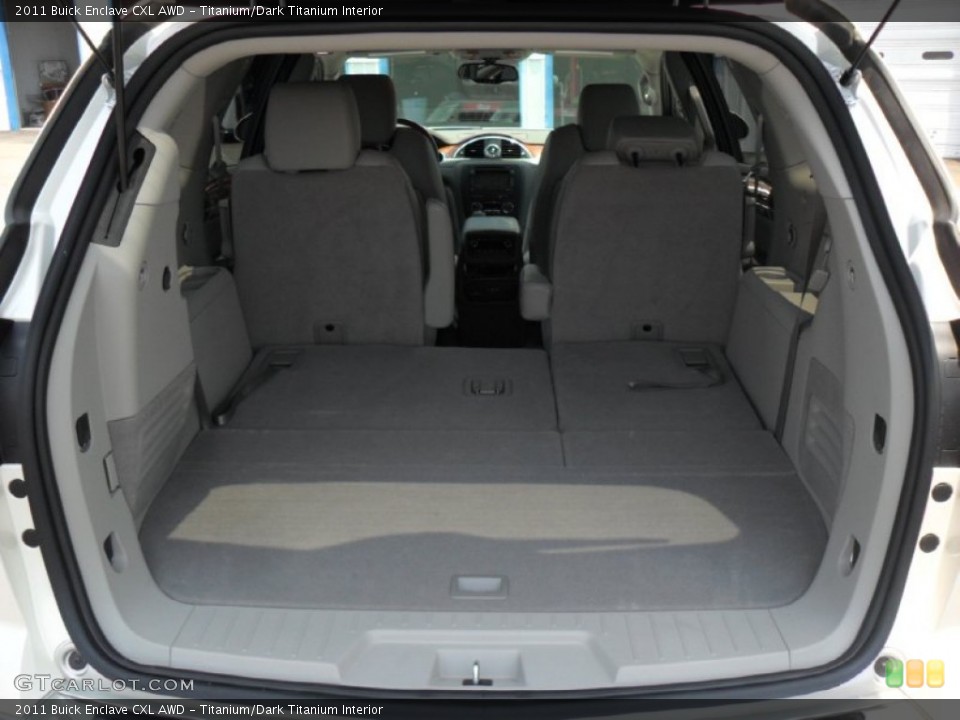 Titanium/Dark Titanium Interior Trunk for the 2011 Buick Enclave CXL AWD #50296818