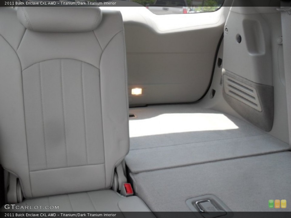 Titanium/Dark Titanium Interior Trunk for the 2011 Buick Enclave CXL AWD #50296833