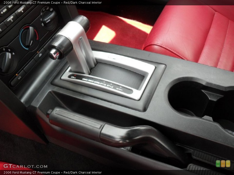 Red/Dark Charcoal Interior Transmission for the 2006 Ford Mustang GT Premium Coupe #50297070
