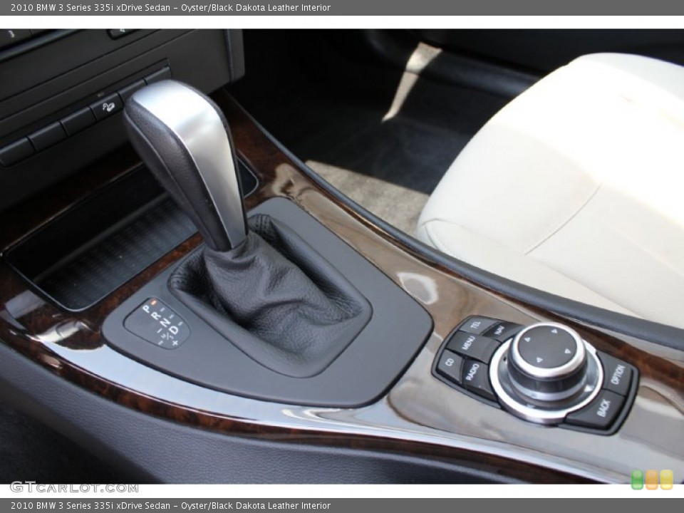 Oyster/Black Dakota Leather Interior Transmission for the 2010 BMW 3 Series 335i xDrive Sedan #50299194