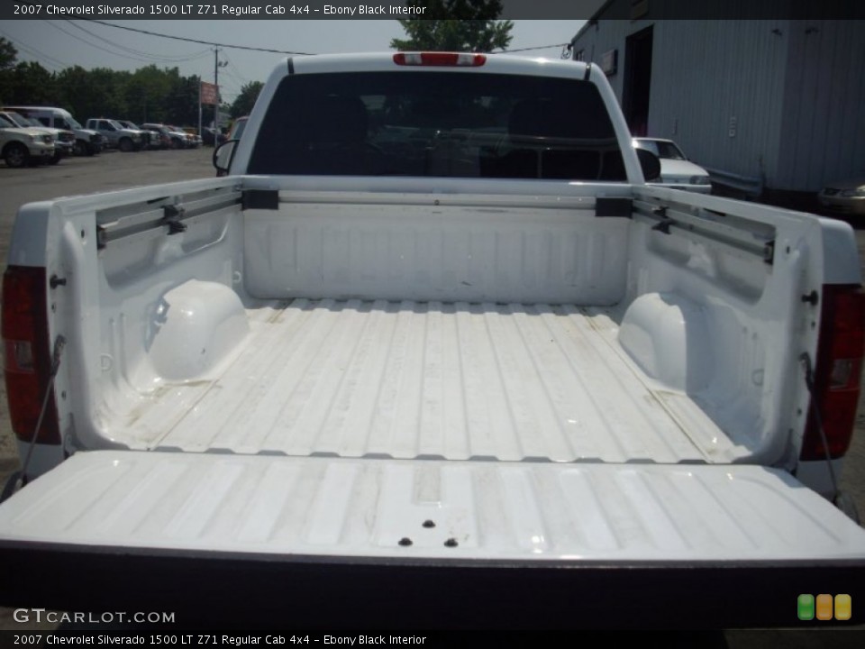 Ebony Black Interior Trunk for the 2007 Chevrolet Silverado 1500 LT Z71 Regular Cab 4x4 #50300157