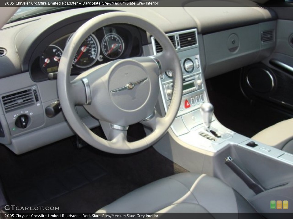 Dark Slate Grey/Medium Slate Grey Interior Dashboard for the 2005 Chrysler Crossfire Limited Roadster #50300619