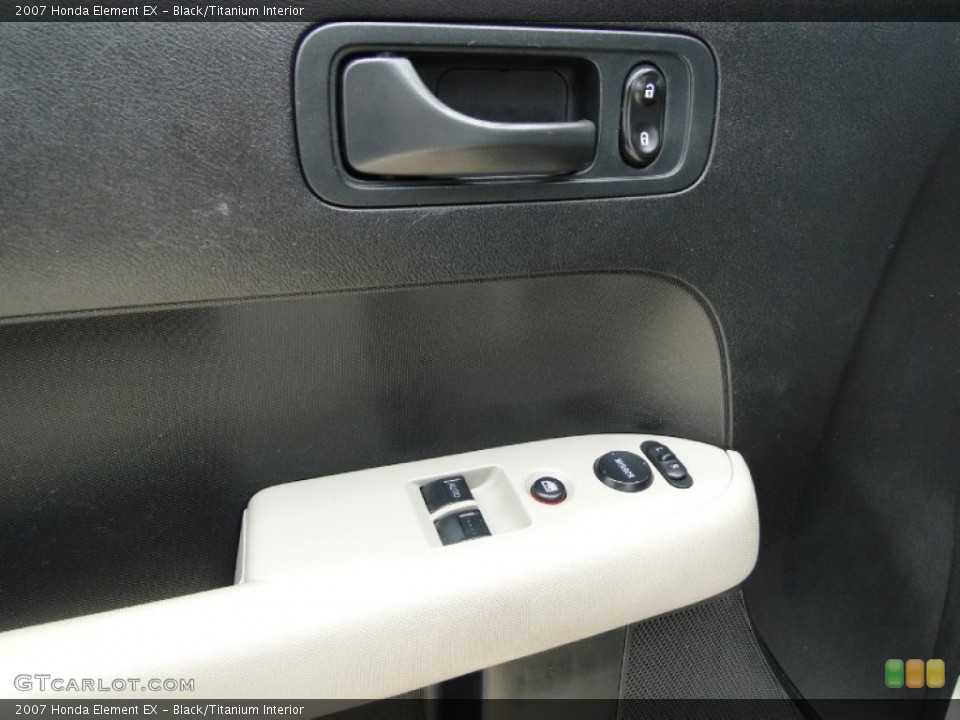 Black/Titanium Interior Controls for the 2007 Honda Element EX #50300841