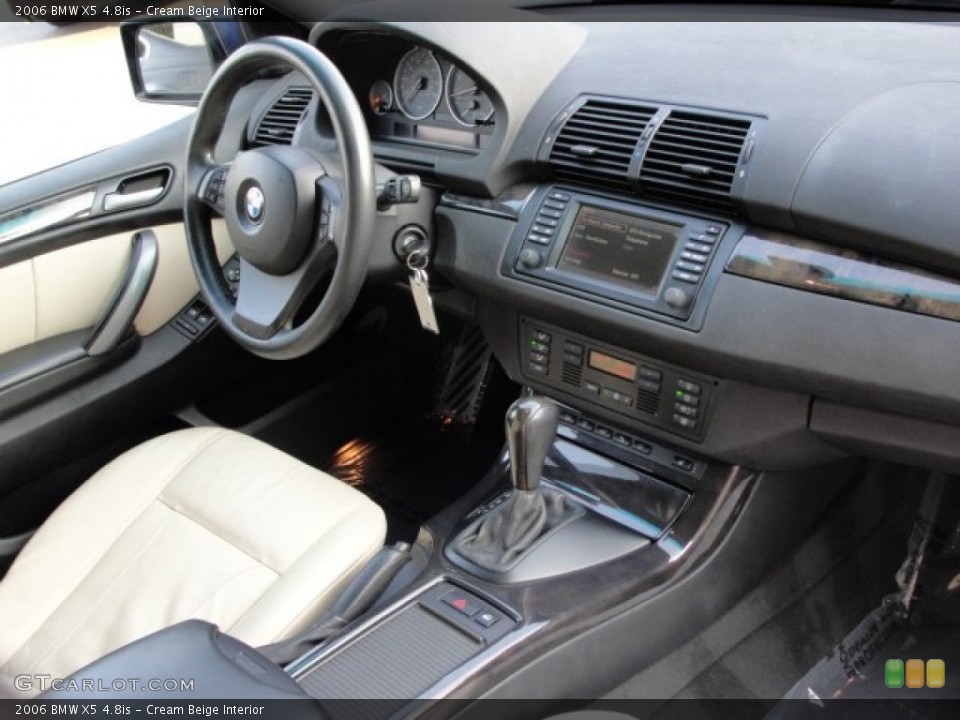 Cream Beige Interior Dashboard for the 2006 BMW X5 4.8is #50300859