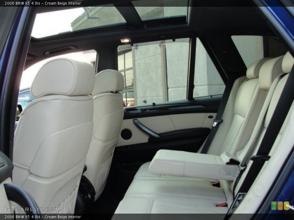 Cream Beige Interior Photo for the 2006 BMW X5 4.8is #50300976