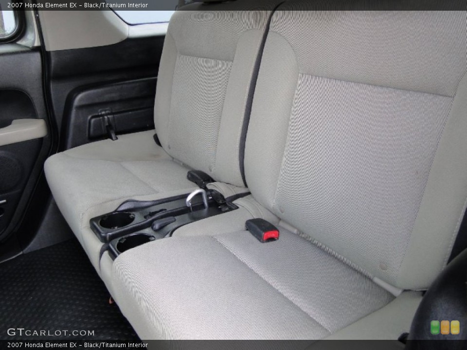 Black/Titanium Interior Photo for the 2007 Honda Element EX #50301033