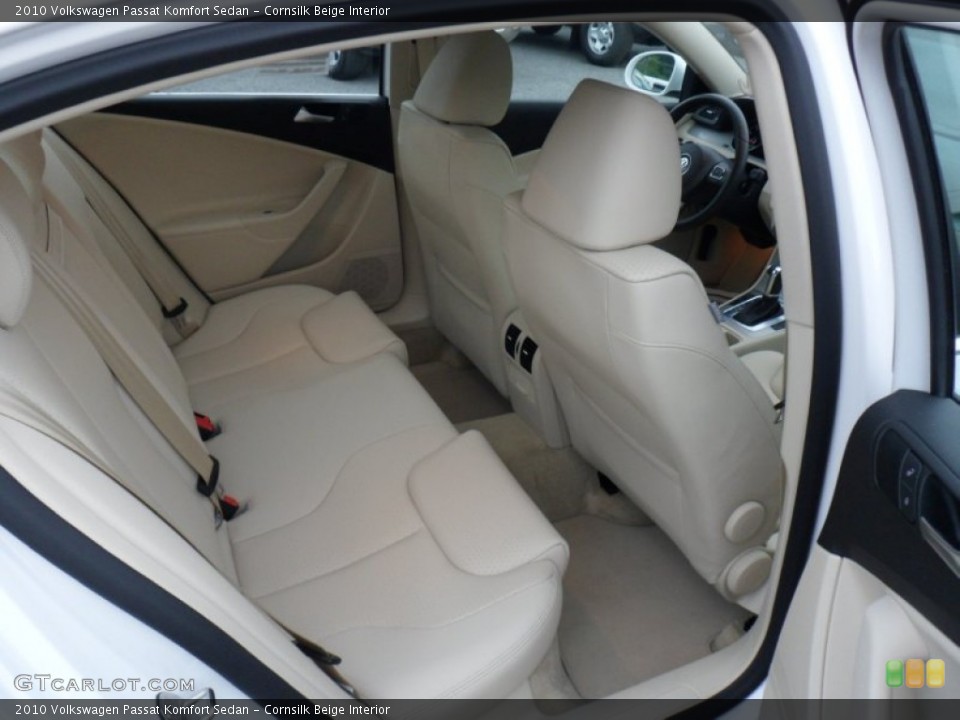 Cornsilk Beige Interior Photo for the 2010 Volkswagen Passat Komfort Sedan #50301597