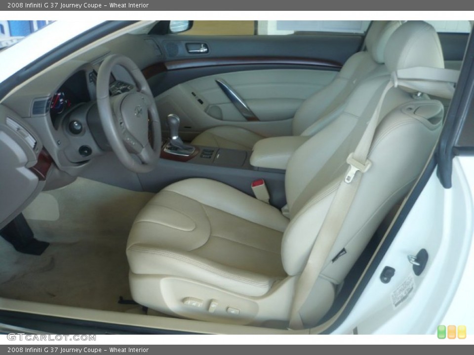 Wheat Interior Photo for the 2008 Infiniti G 37 Journey Coupe #50301717