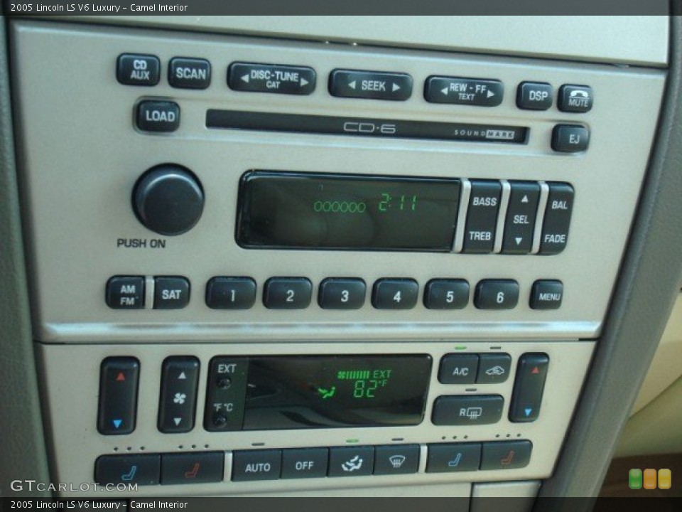 Camel Interior Controls for the 2005 Lincoln LS V6 Luxury #50302906