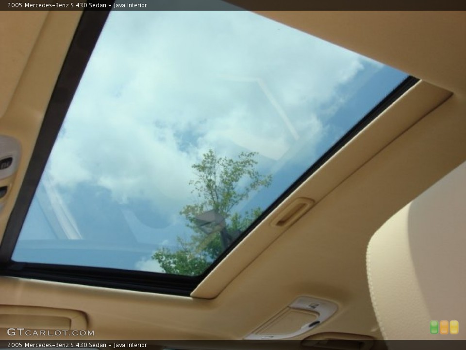 Java Interior Sunroof for the 2005 Mercedes-Benz S 430 Sedan #50303180