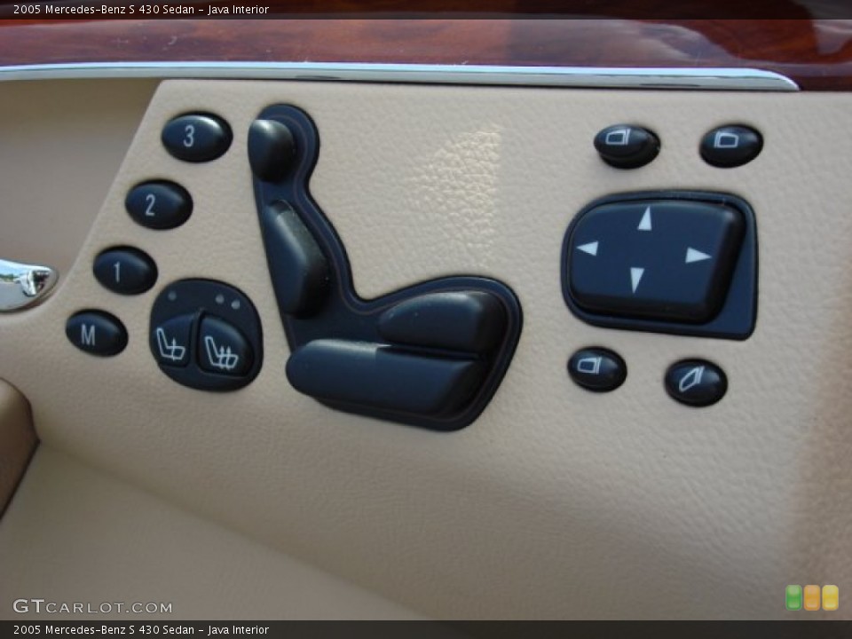 Java Interior Controls for the 2005 Mercedes-Benz S 430 Sedan #50303208