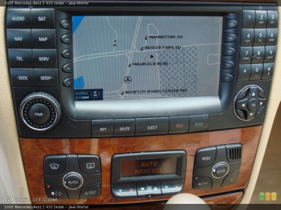 Java Interior Navigation for the 2005 Mercedes-Benz S 430 Sedan #50303268
