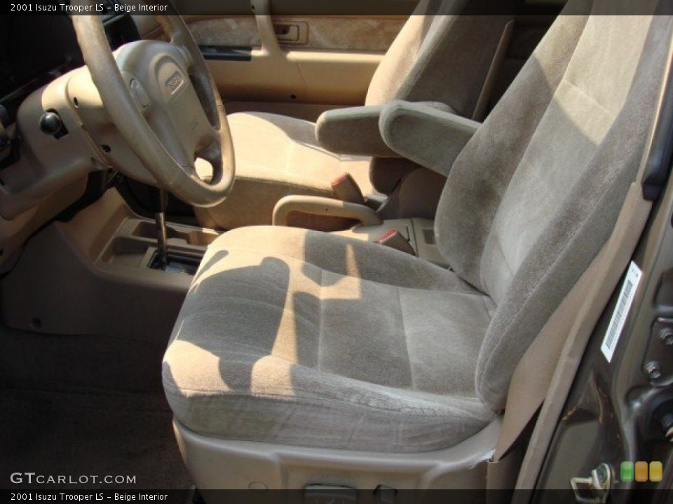 Beige Interior Photo for the 2001 Isuzu Trooper LS #50303502