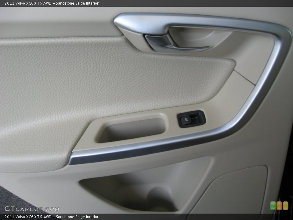 Sandstone Beige Interior Door Panel for the 2011 Volvo XC60 T6 AWD #50303997