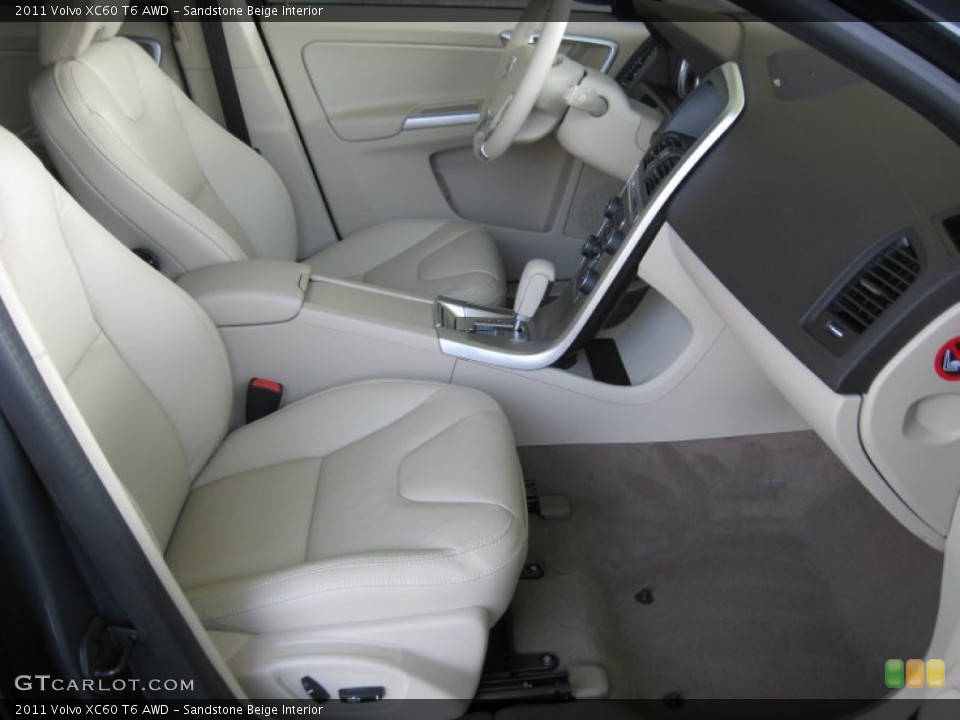 Sandstone Beige Interior Photo for the 2011 Volvo XC60 T6 AWD #50304012