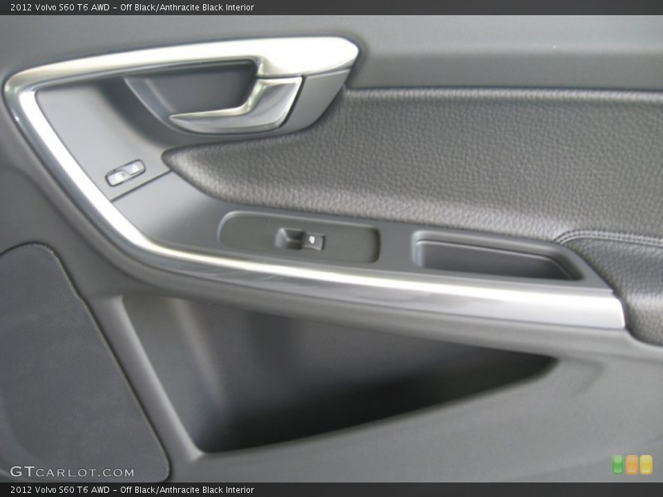 Off Black/Anthracite Black Interior Door Panel for the 2012 Volvo S60 T6 AWD #50305335