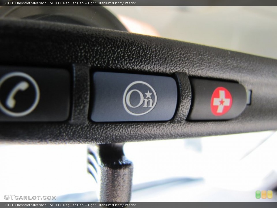 Light Titanium/Ebony Interior Controls for the 2011 Chevrolet Silverado 1500 LT Regular Cab #50305680