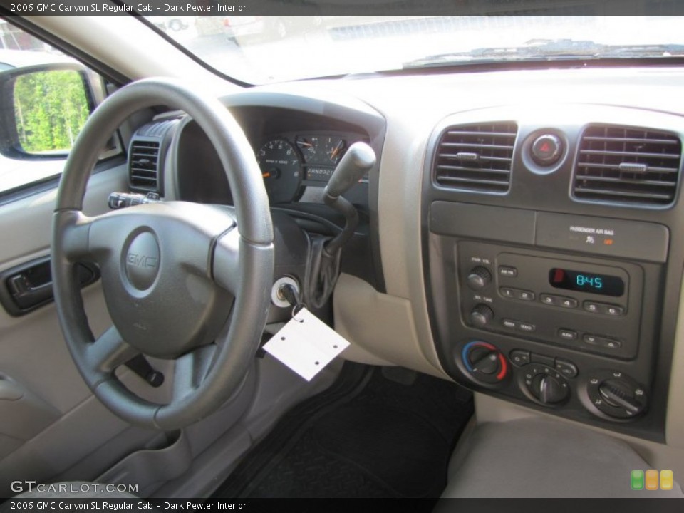 Dark Pewter Interior Dashboard for the 2006 GMC Canyon SL Regular Cab #50306505