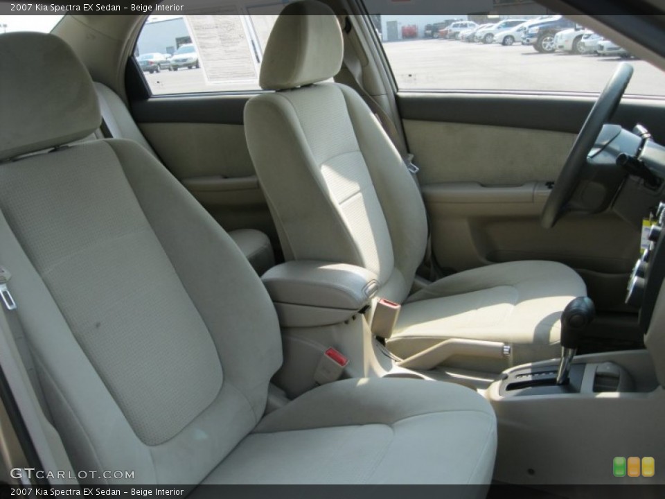 Beige Interior Photo for the 2007 Kia Spectra EX Sedan #50306706