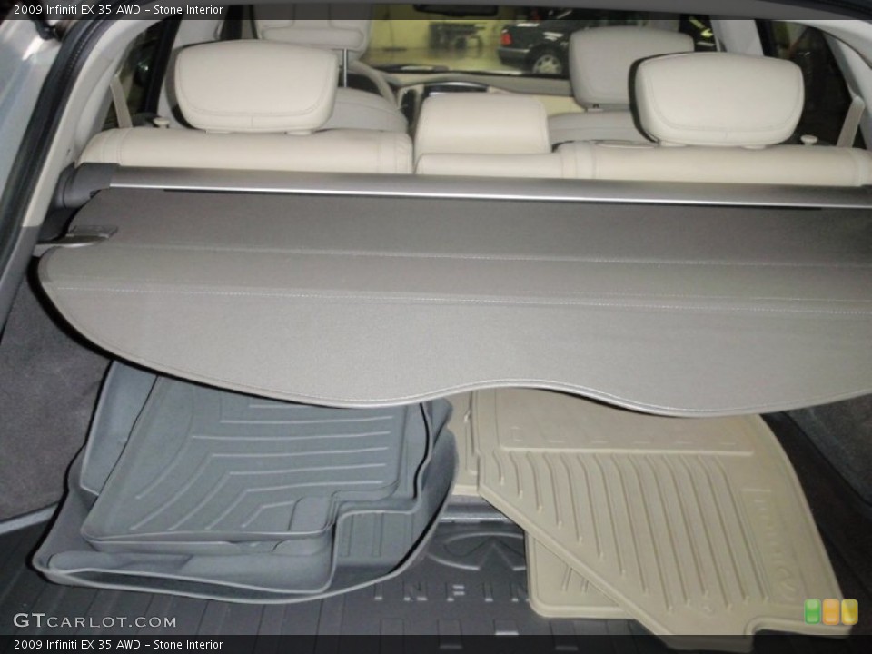Stone Interior Trunk for the 2009 Infiniti EX 35 AWD #50307432