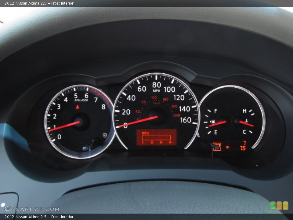 Frost Interior Gauges for the 2012 Nissan Altima 2.5 #50307703