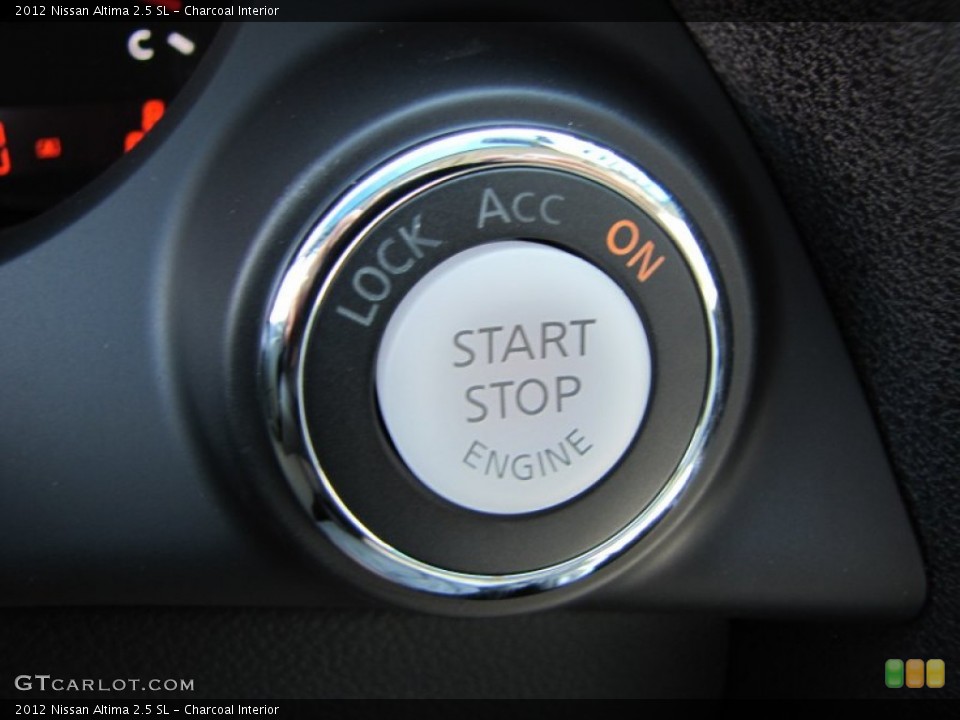 Charcoal Interior Controls for the 2012 Nissan Altima 2.5 SL #50308038