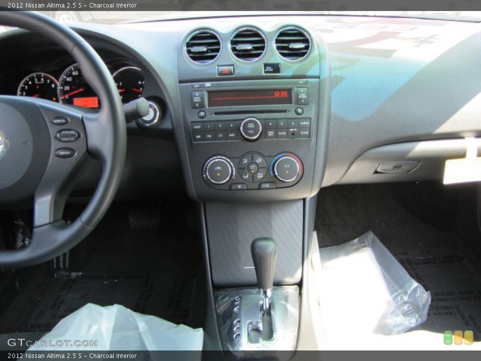 Charcoal Interior Controls for the 2012 Nissan Altima 2.5 S #50308221