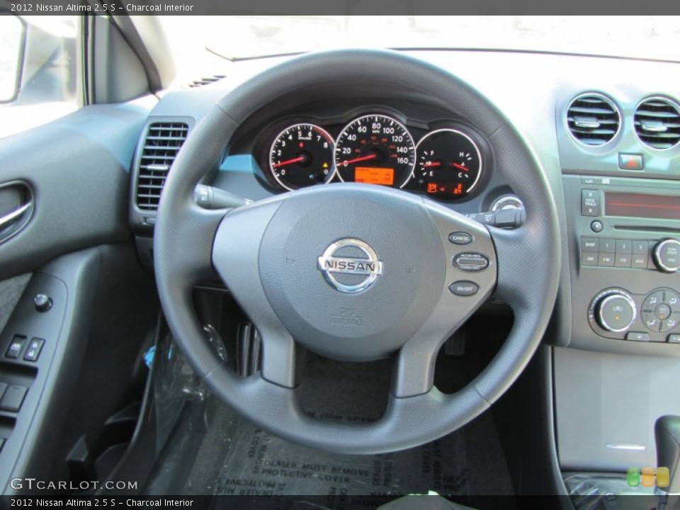 Charcoal Interior Steering Wheel for the 2012 Nissan Altima 2.5 S #50308236