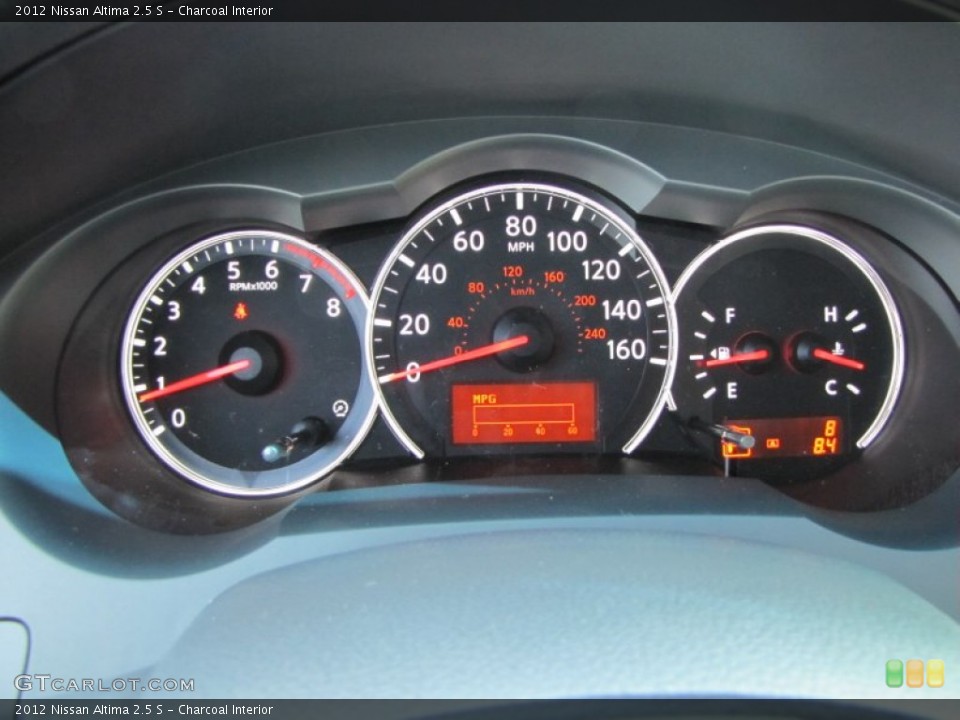 Charcoal Interior Gauges for the 2012 Nissan Altima 2.5 S #50308249