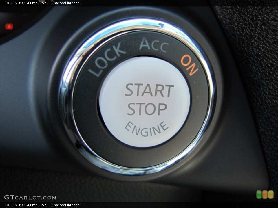 Charcoal Interior Controls for the 2012 Nissan Altima 2.5 S #50308281