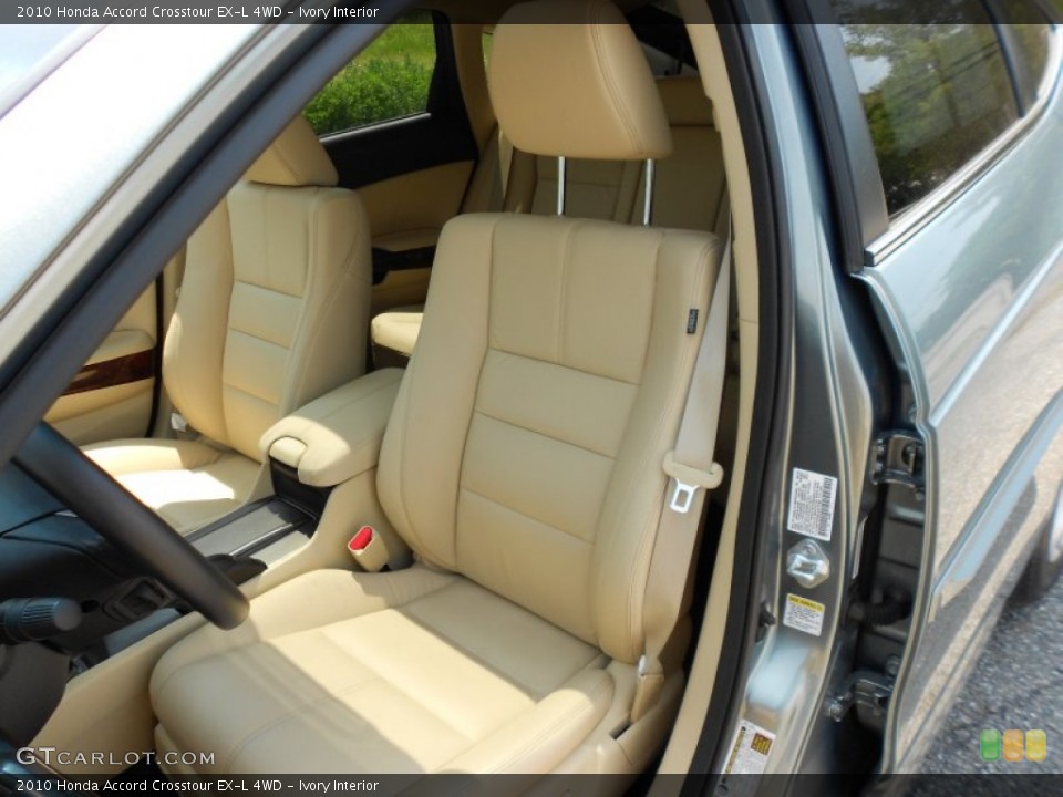 Ivory Interior Photo for the 2010 Honda Accord Crosstour EX-L 4WD #50308869