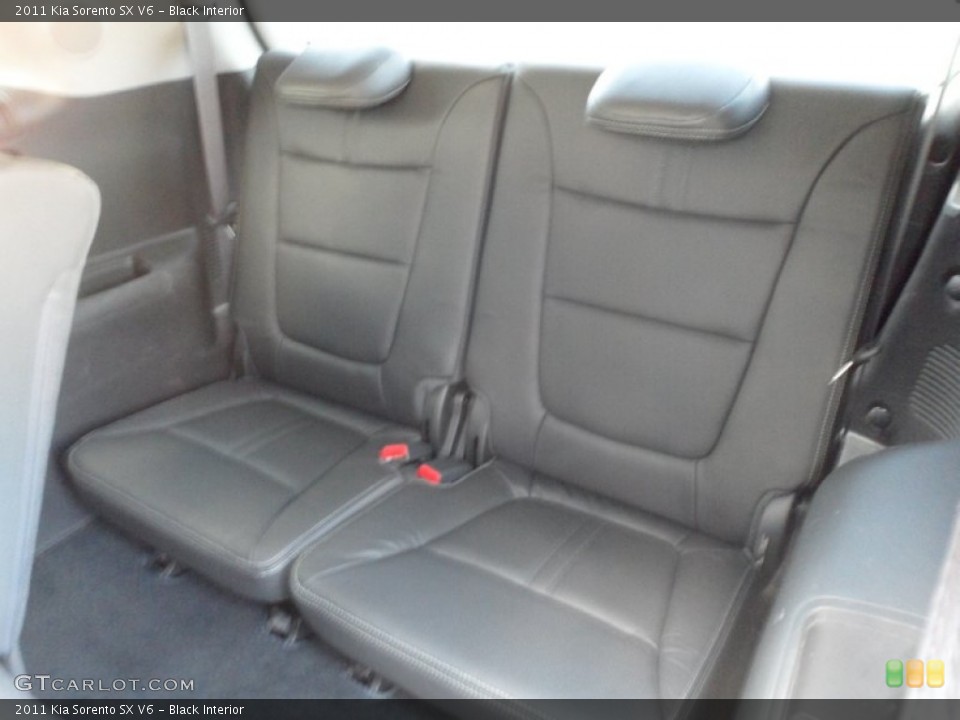 Black Interior Photo for the 2011 Kia Sorento SX V6 #50314827