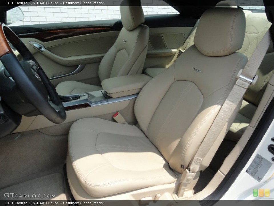 Cashmere/Cocoa Interior Photo for the 2011 Cadillac CTS 4 AWD Coupe #50315640