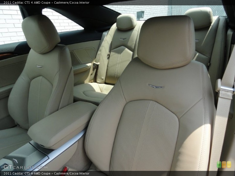 Cashmere/Cocoa Interior Photo for the 2011 Cadillac CTS 4 AWD Coupe #50315676