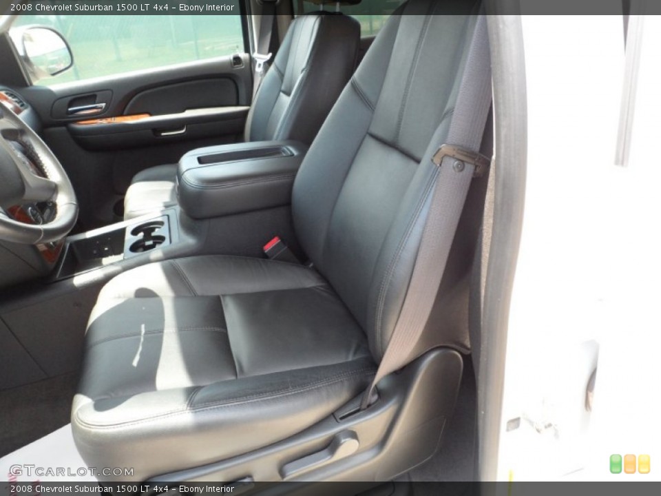 Ebony Interior Photo for the 2008 Chevrolet Suburban 1500 LT 4x4 #50316444
