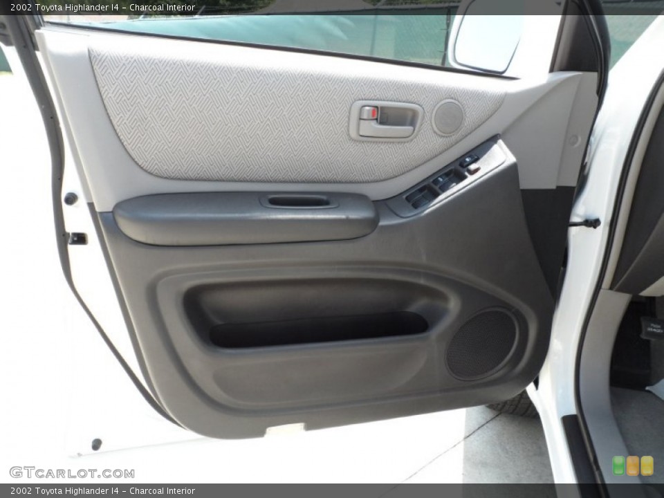 Charcoal Interior Door Panel for the 2002 Toyota Highlander I4 #50317104