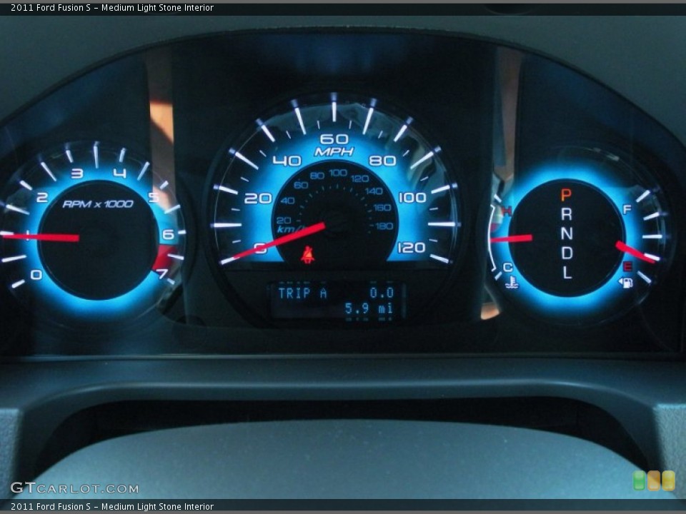 Medium Light Stone Interior Gauges for the 2011 Ford Fusion S #50320215