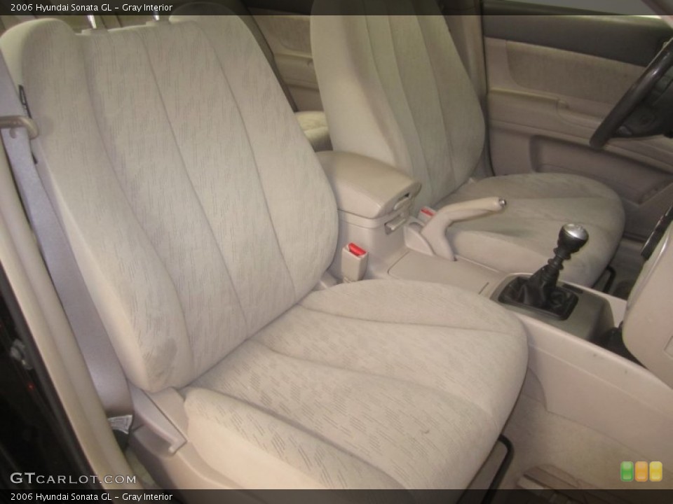 Gray Interior Photo for the 2006 Hyundai Sonata GL #50321637