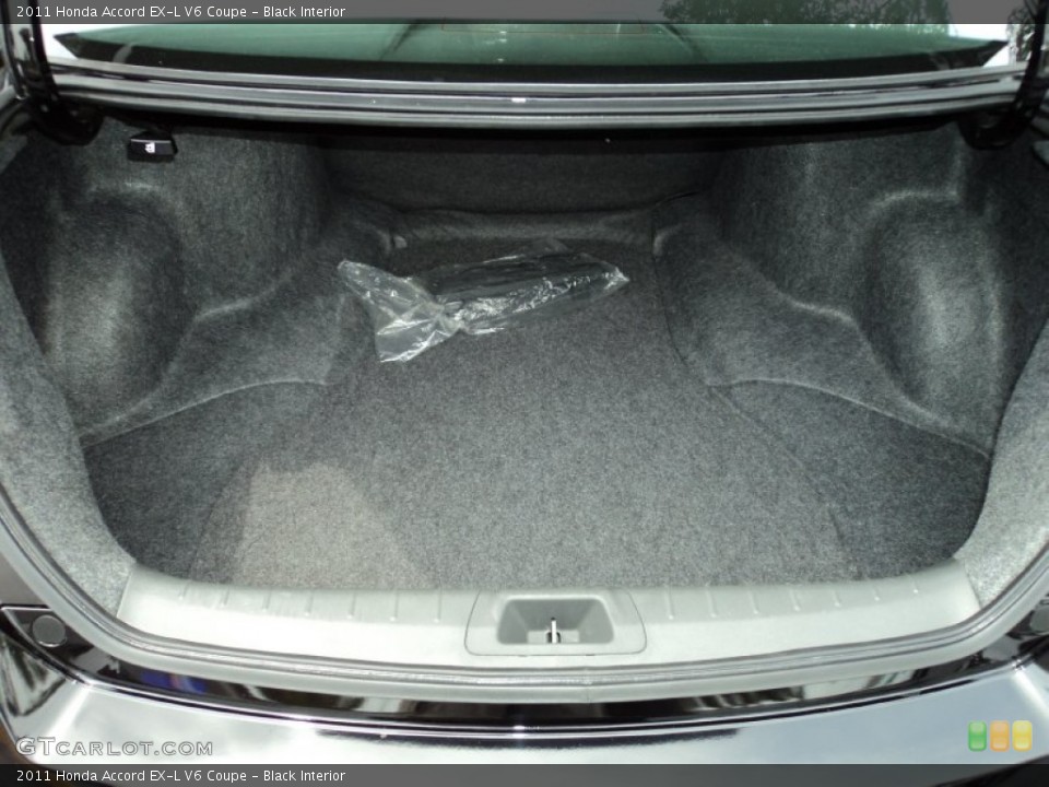 Black Interior Trunk for the 2011 Honda Accord EX-L V6 Coupe #50321793