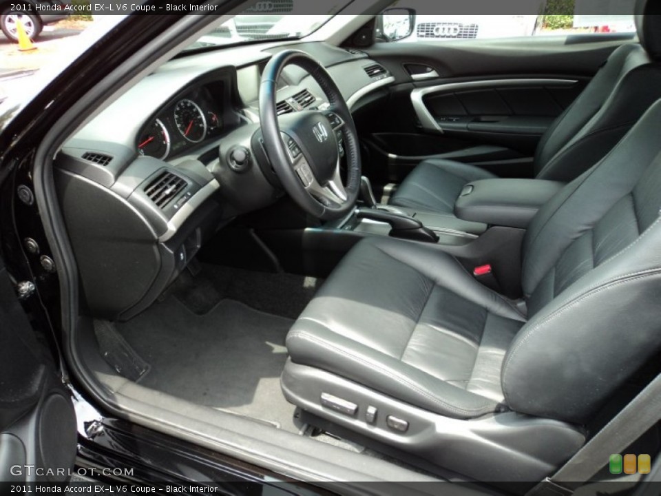 Black Interior Photo for the 2011 Honda Accord EX-L V6 Coupe #50321901