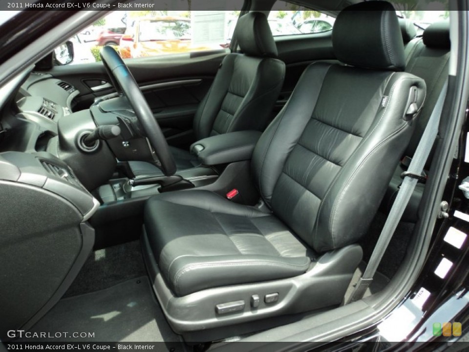 Black Interior Photo for the 2011 Honda Accord EX-L V6 Coupe #50321913