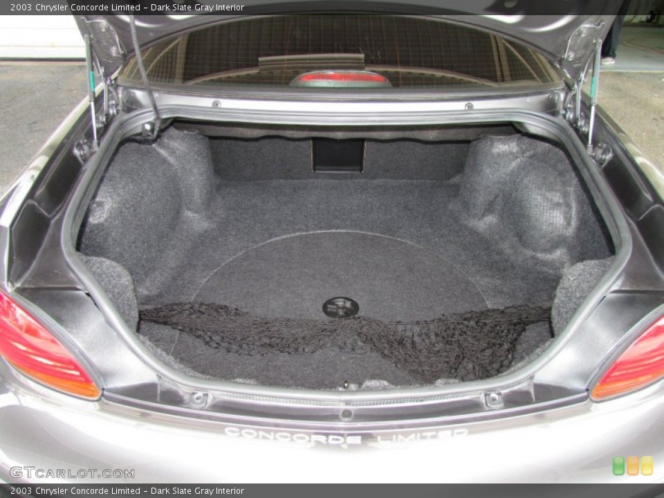 Dark Slate Gray Interior Trunk for the 2003 Chrysler Concorde Limited #50322759