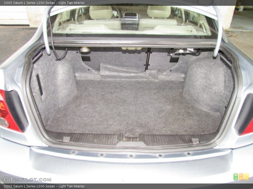 Light Tan Interior Trunk for the 2003 Saturn L Series L300 Sedan #50323077