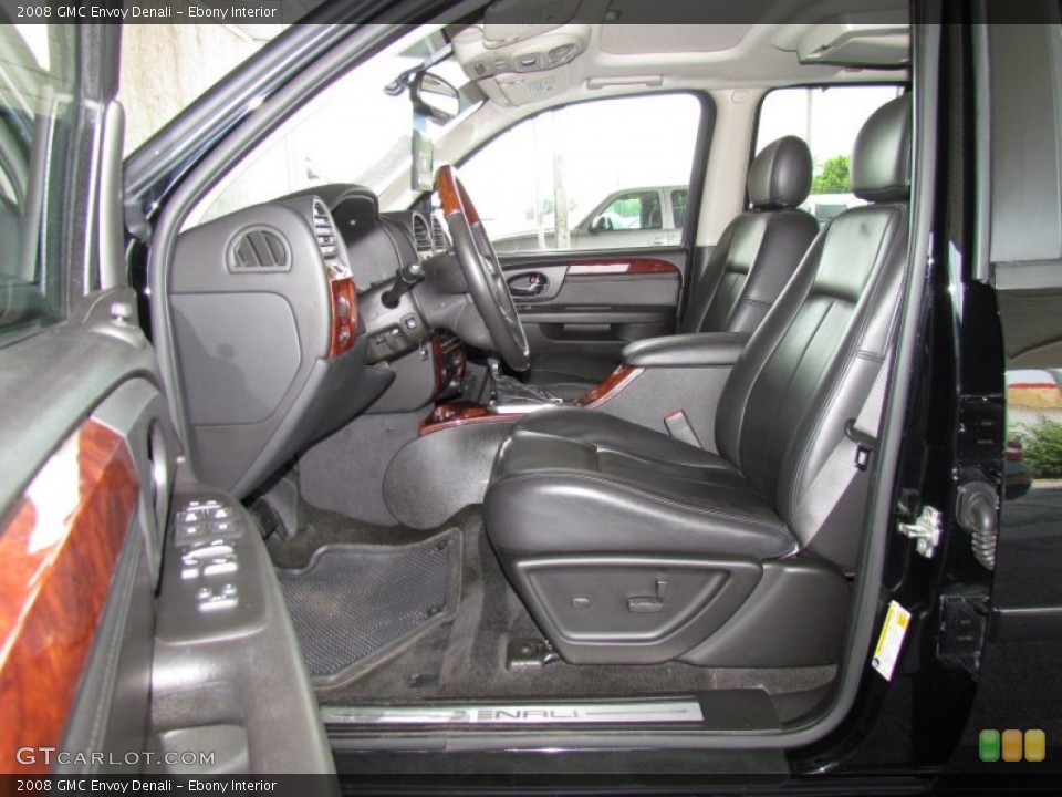 Ebony Interior Photo for the 2008 GMC Envoy Denali #50323599