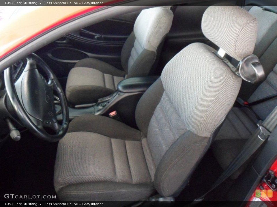 Grey Interior Photo for the 1994 Ford Mustang GT Boss Shinoda Coupe #50324175