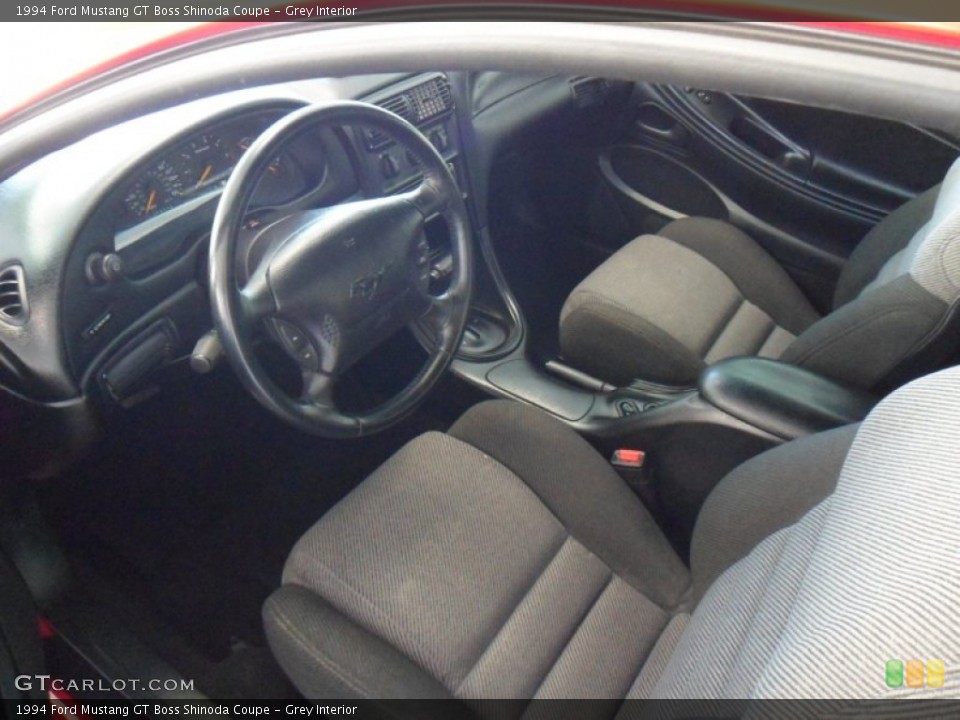 Grey Interior Photo for the 1994 Ford Mustang GT Boss Shinoda Coupe #50324184